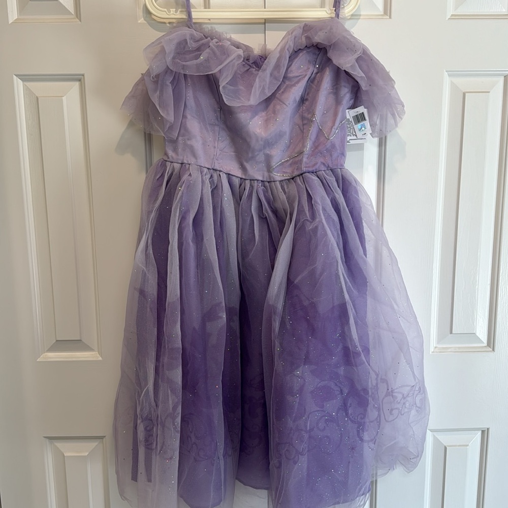 Disney parks Shanghai Disney Resort Rapunzel mesh off shoulder dress for adults